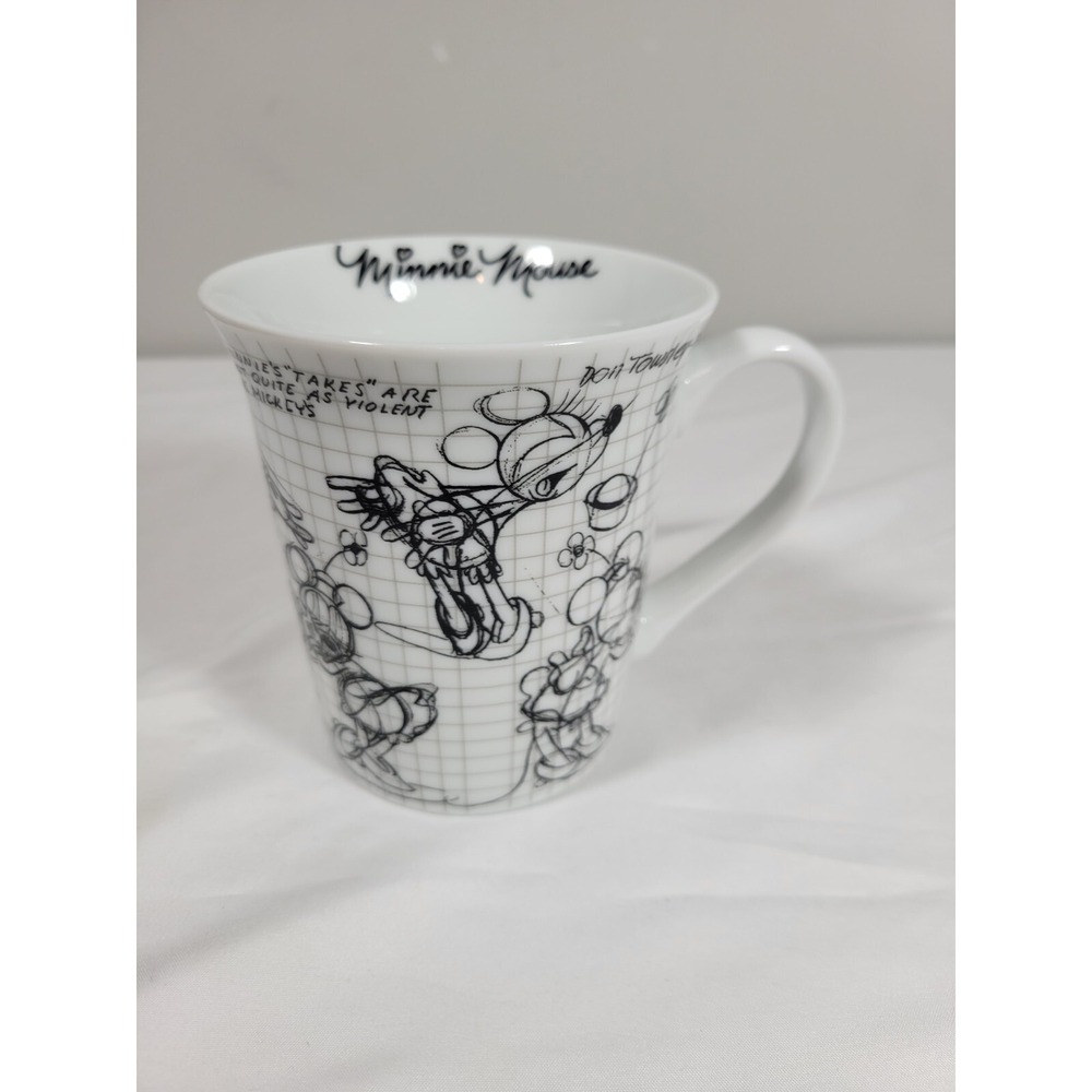 Disney Minnie Mouse‎ Sketch Coffee Cup Ceramic Mug